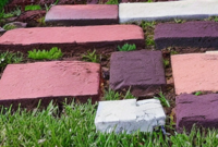 can you paint landscaping bricks