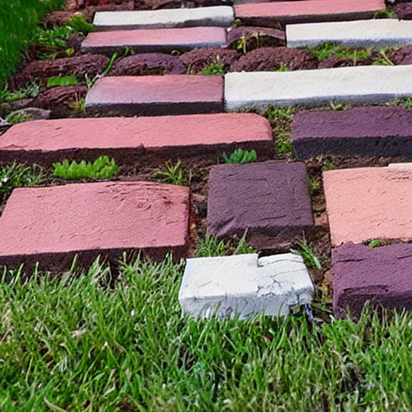 can you paint landscaping bricks