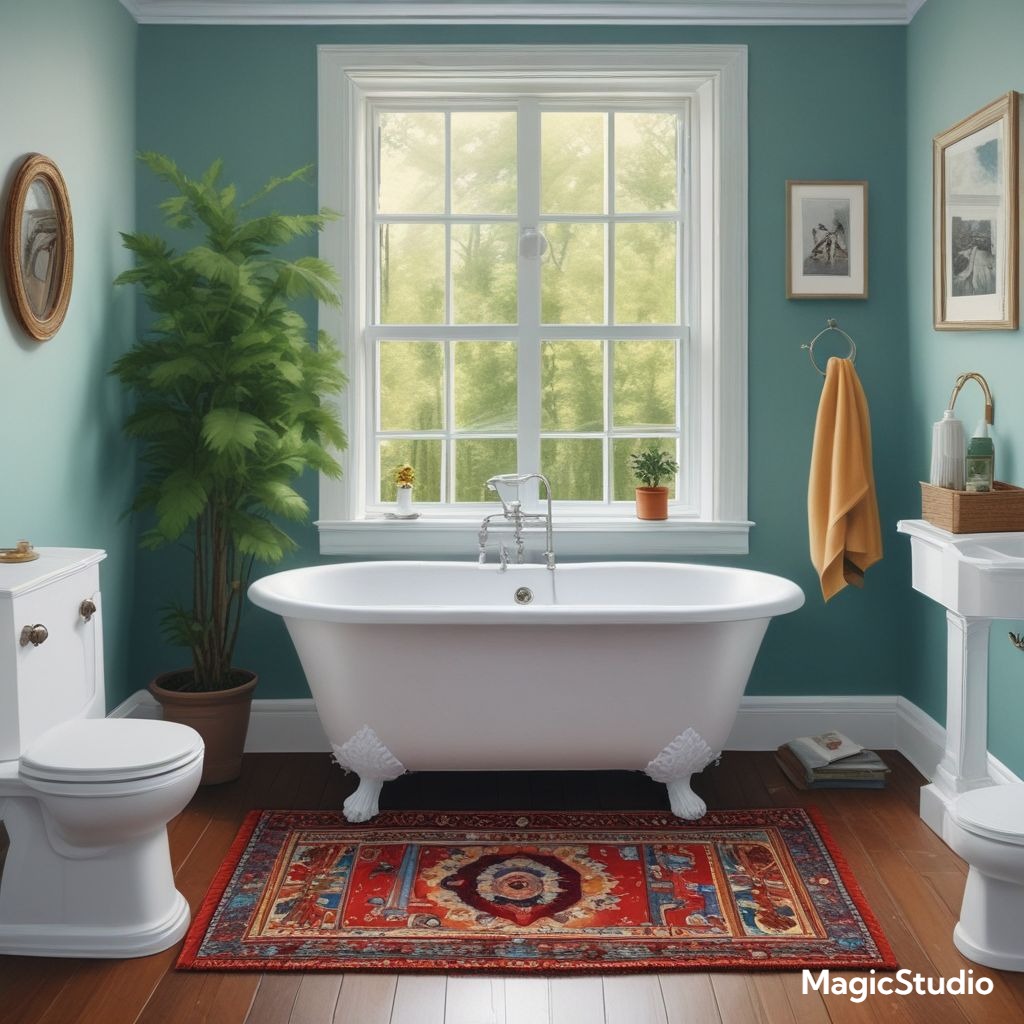 2 x3 ft bathroom rug